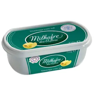Manteiga com Sal Milhafre (emb. 250 gr)
