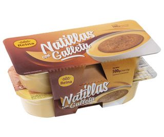 Natillas de Vainilla con Galleta Reina 4 X 125 G.