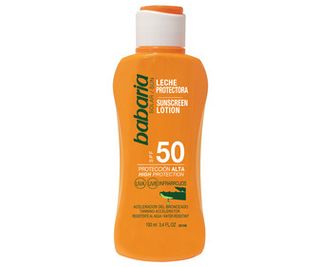 Protector Solar Aloe Spf50 Babaria Leche 100Ml