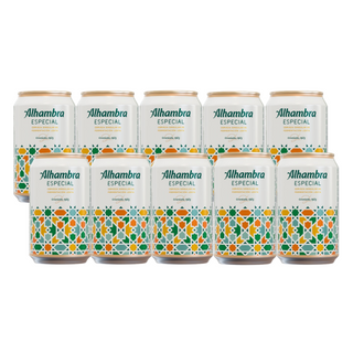 Pack 10x Alhambra Especial Cerveza Lata 33cl