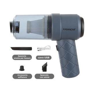 Mini aspiratore 2 in 1 senza fili - verde
