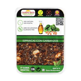 CAMPORICO Espinacas Con Garbanzos, 360G