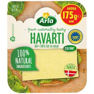 Queso Lonchas Havarti Lig Arla 150 G