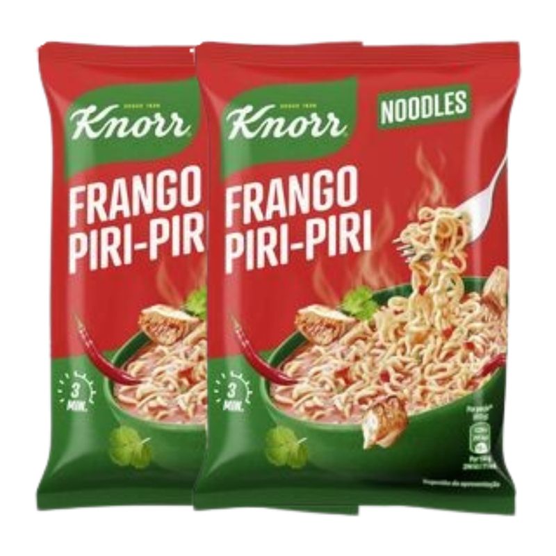 Pack Knorr Noodles Frango Piri-piri 2un