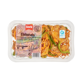 Wok Pollo Verduras Marinado C/Hierbas