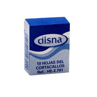 Cuchilla Cortacallos Recambio 10 Unidades. Disna (4033032001208)