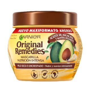 Original Remedies Mascarilla Aceite De Aguacate Y Manteca