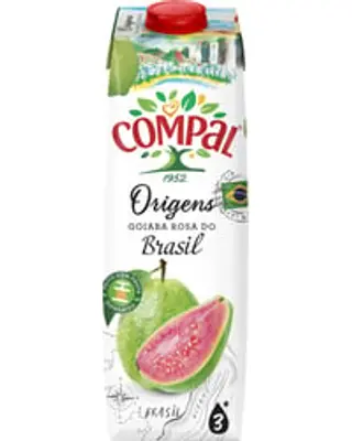 Néctar Compal Origens Goiaba Brasil 1 l