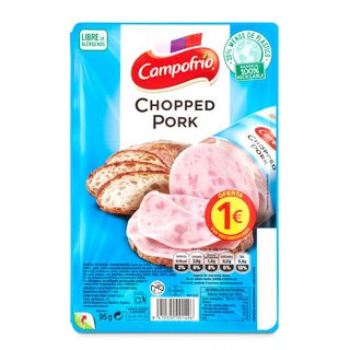 Chopped Pork Campofrío Sobre 95 G
