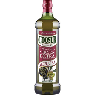 Aceite Oliva Virgen Extra Arbequina Coosur, Botella 1 Litro
