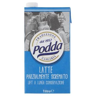 Podda Latte Parzialmente Scremato Uht A Lunga Conservazione 1 L