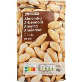 Almendras Crudas Eroski, Bolsa 175 G (16710600)