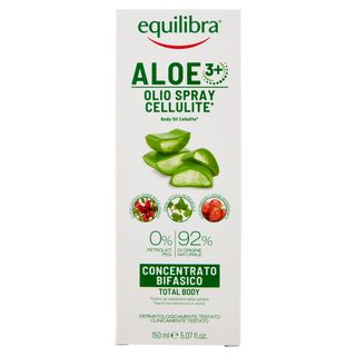Equilibra Aloe 3+ Olio Spray Cellulite Concentrato Bifasico 150 ml