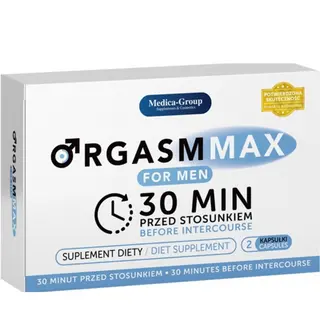 Orgasmmax Suplement Diety Dla Mężczyzn, 2 Kapsułki