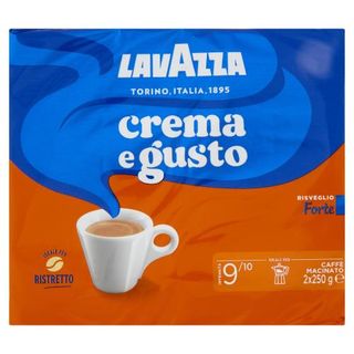 Lavazza crema e gusto Forte Caffè Macinato 2 x 250 g