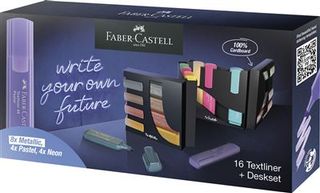 Faber Castell Set De Escritorio 16 Marcadores Textliner 46 (4005402546039)
