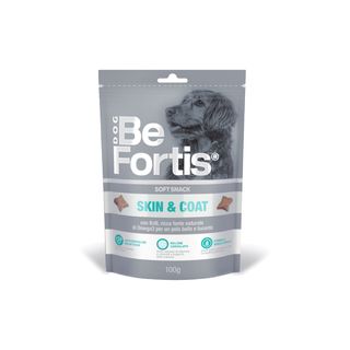 Befortis dog soft snack skin & coat 100g krill
