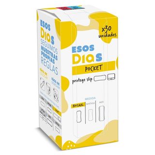 Protegeslips Normal Plegado Esos Dias Bolsa 30 Uds.