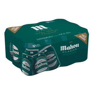 Cerveza Clasica Mahou 12X33Cl