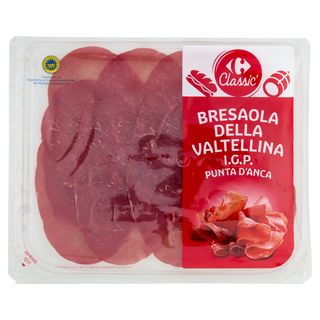 Carrefour Classic Bresaola Della Valtellina I.G.P. Punta D'Anca 80 G