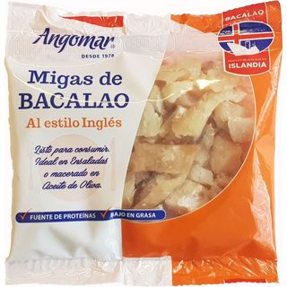 Bacalao Inglés Migas Envase, Paquete 100 G