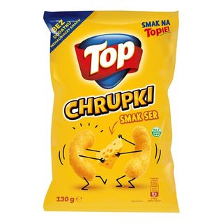 TOP Chrupki kukurydziane, serowe, 150 g