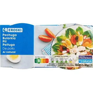 Pechuga Pollo Natural Eroski