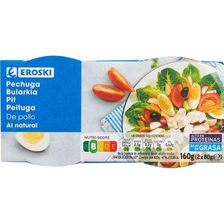 Pechuga Pollo Natural Eroski