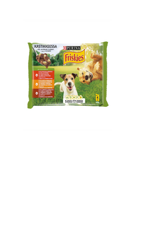 FRISKIES HUMIDO CAO REC MOLHO 4X100G
