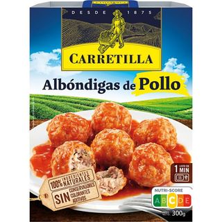 CARRETILLA Albóndiga De Pollo Bandeja 300 G