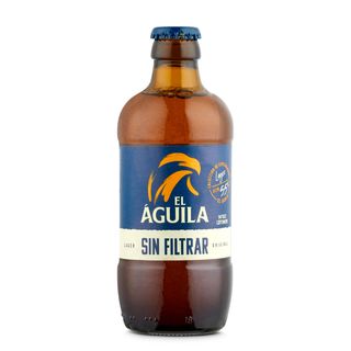 Cerveza Lager Sin Filtrar El Aguila Botella 33 Cl