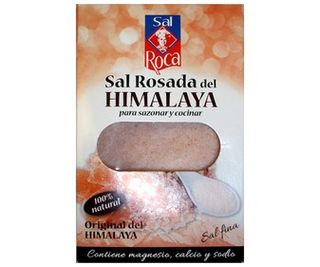 Sal Rosa Fina Del Himalaya Especial Cocinar y Sazonar Sal Roca 500 G.