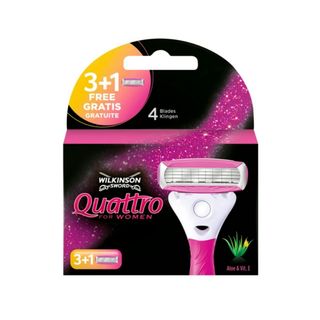 Recambios Maquinilla Wilkinson Sword Quattro 3+1 Uds (159645)