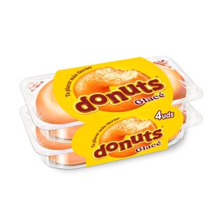 DONUTS Donuts Glacé 4Ud, 208G