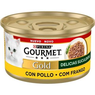 Delicias Suculentas De Pollo Gourmet Gold, Tarrina 85 Gr. (25652371)
