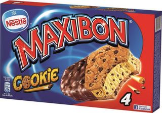 Nestlé maxibon sandwich cookie 4 x 90 g