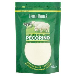 Cento Bontà Ricetta Delicata Al Pecorino Grattugiato Fresco 100 G - 201988