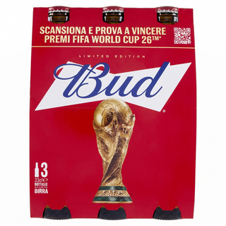 Bud American Lager Birra 3x33cl