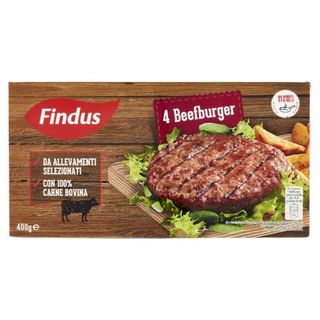 Findus 4 Beef Burger 400 G - 040907