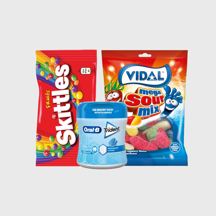 Gomas, Pastilhas e Rebuçados