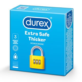 Prezerwatywy Durex Extra Safe 3szt.