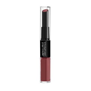 Labial y Bálsamo Infaillible 24H Lipstick - L'Oréal París - Rojo 3600523999934
