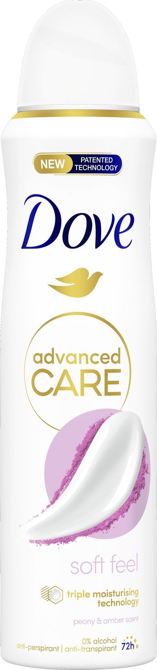 Dove Advanced Care Soft Feel Spray 150Ml Eli1845