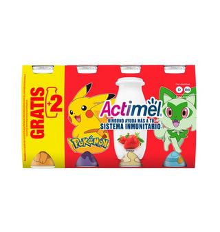 Actimel Danone Fresa Kid 6+2 Uds.