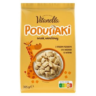 Vitanella Podusiaki o smaku waniliowym, 325 g