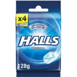 Caramelo De Eucalipto Sin Azúcar Halls, Pack 4X32 G (15122351)