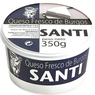SANTI Queso De Burgos Tarrina 350 G