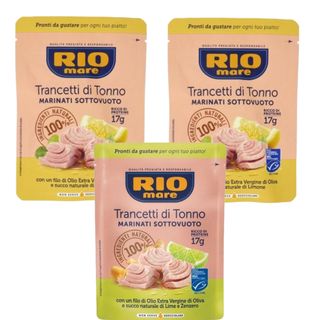 Pack 2x Rio Mare Tonno Limone + 1x Tonno Lime&Zenzero