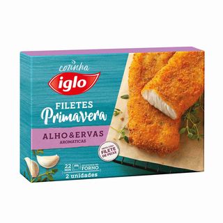 Filetes Primavera Alho e Ervas Iglo (emb. 225 gr (2 un))