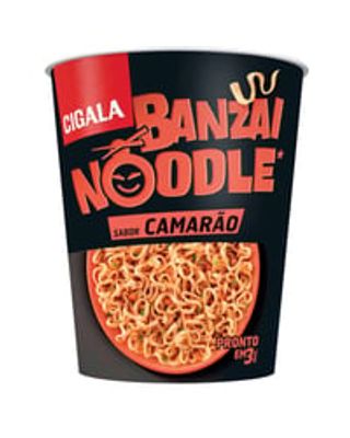 Noodle Banzai camarão Cigala 67 g